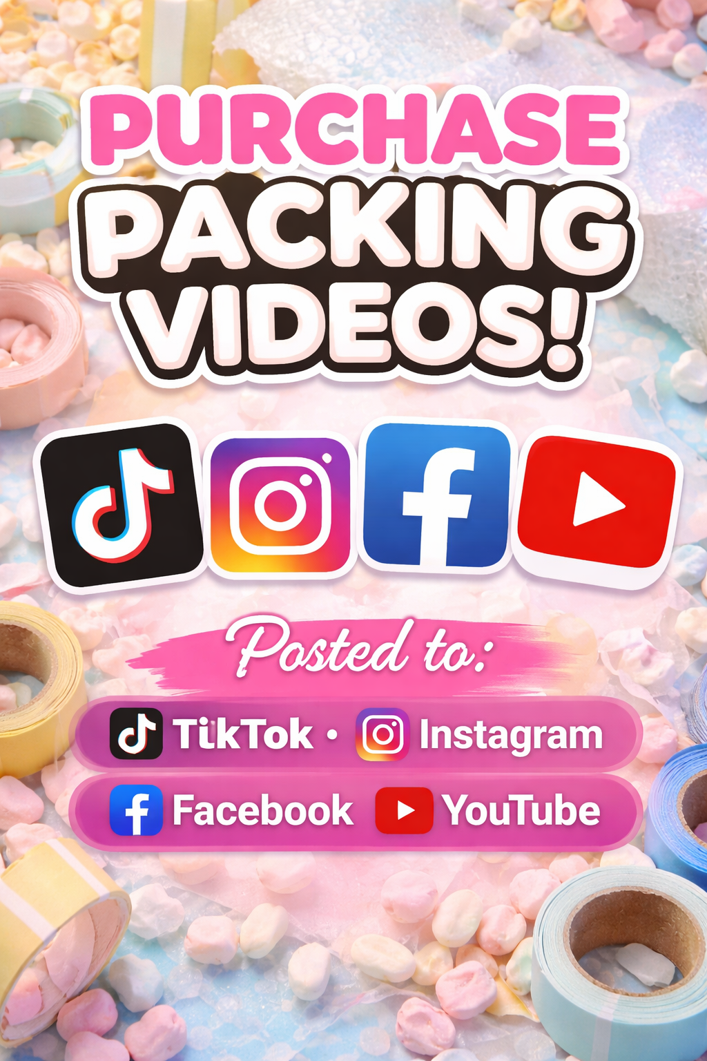 💌 Watch Your Order Get Packed! Video Add-On + Free Mystery Capsule 🎁