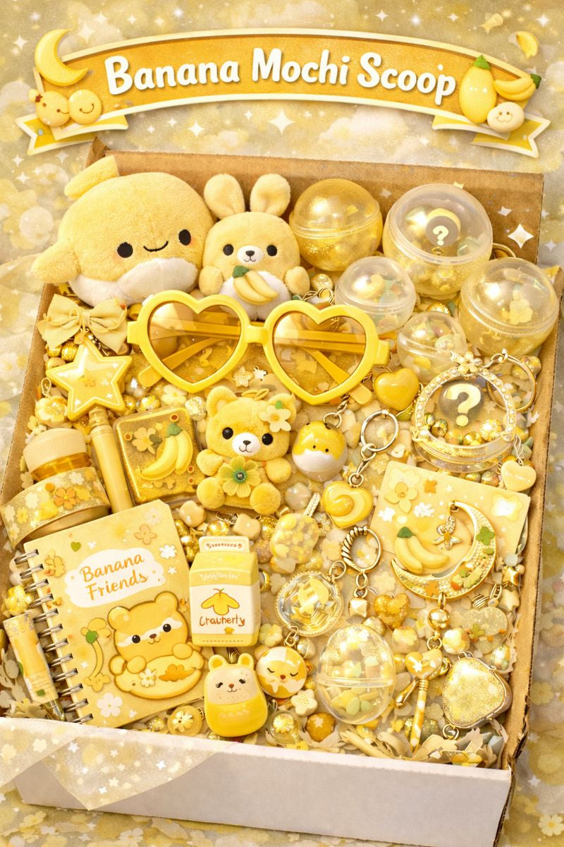 🍌 Banana Mochi Mystery Scoop 🍌