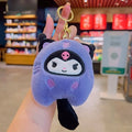 ✨😈 Kuromi Purple Cat Plush Bag Charm 😈✨